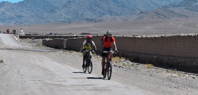 Mountain Biking Over High Passes gallery image